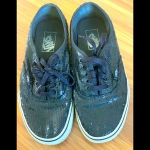 Vans glitter